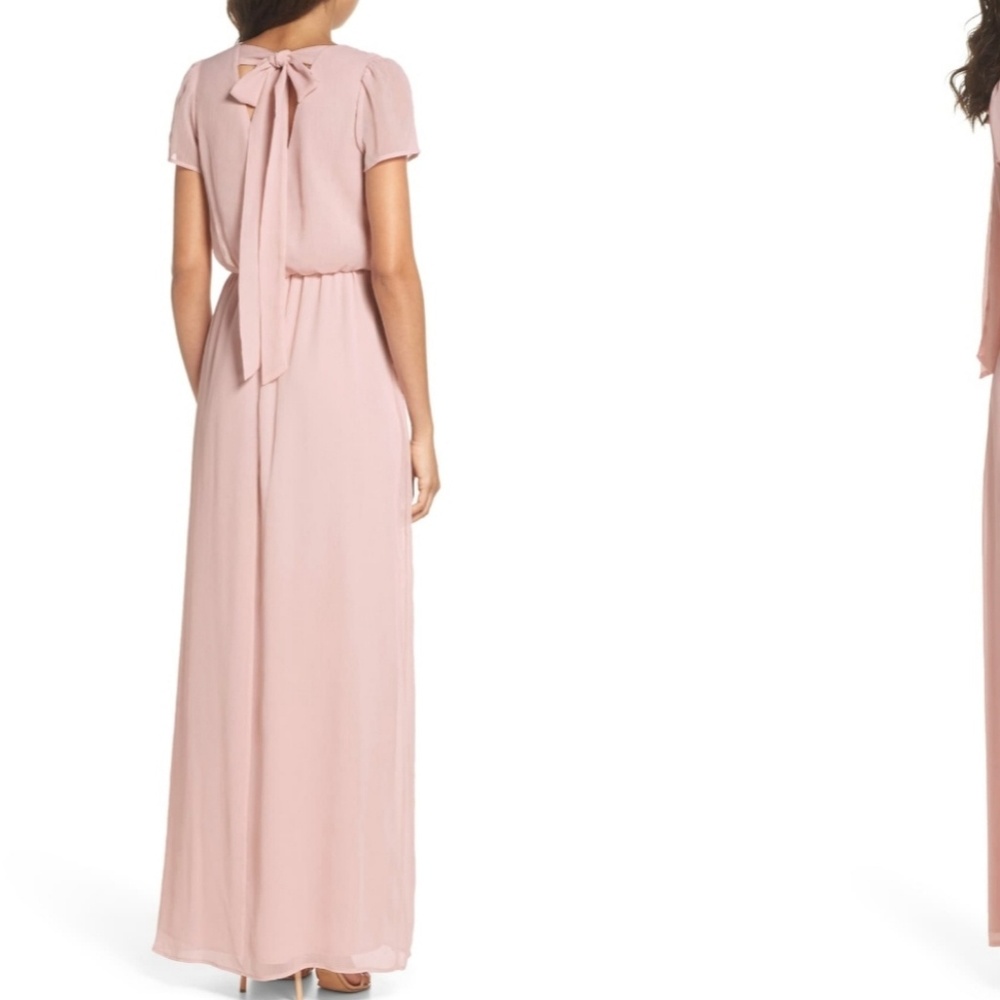 wayf▪︎anna tie back gown